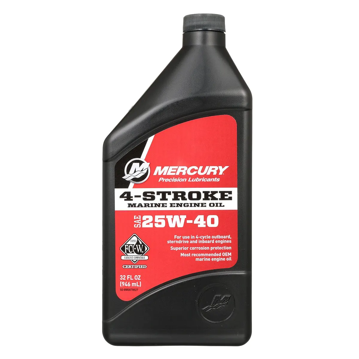 Mercury 25W-40 4-Stroke Marine Engine Oil