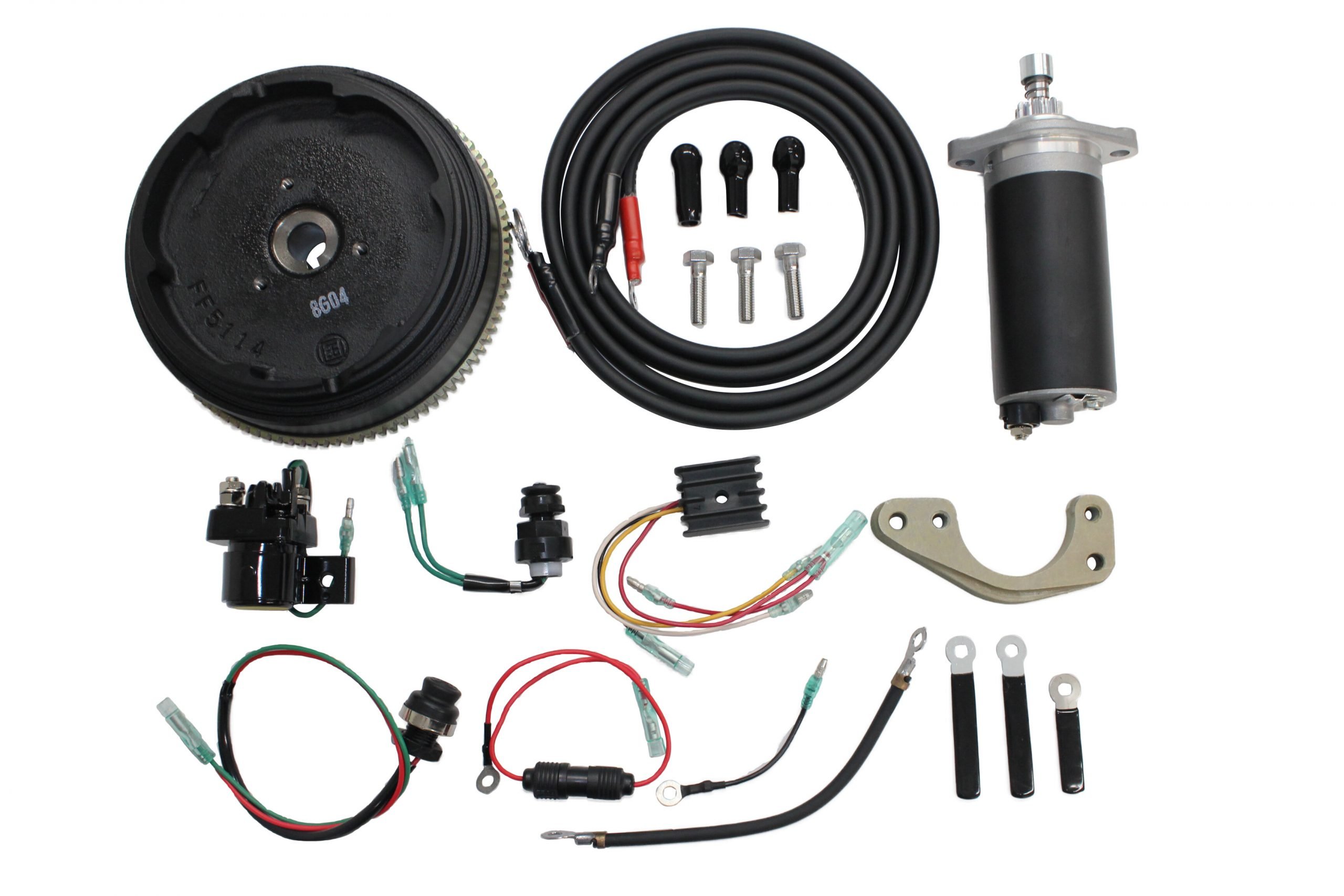 Electric Starter Kits for Tiller Handle Models