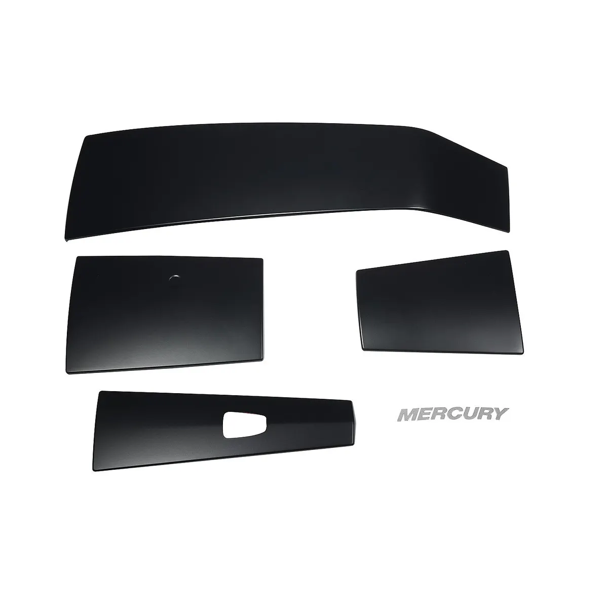 Mercury 8M0142215 Pro Black Accent Panel Kit for 3.4L V6 175-225hp FourStroke Outboards