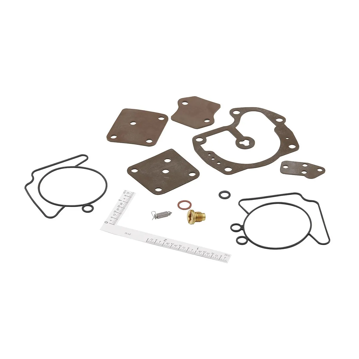 Quicksilver 8M6010310 OMC Carb Kit for Select Evinrude, Johnson, OMC V4 and V6 2-Cycle (Looper) Outboards