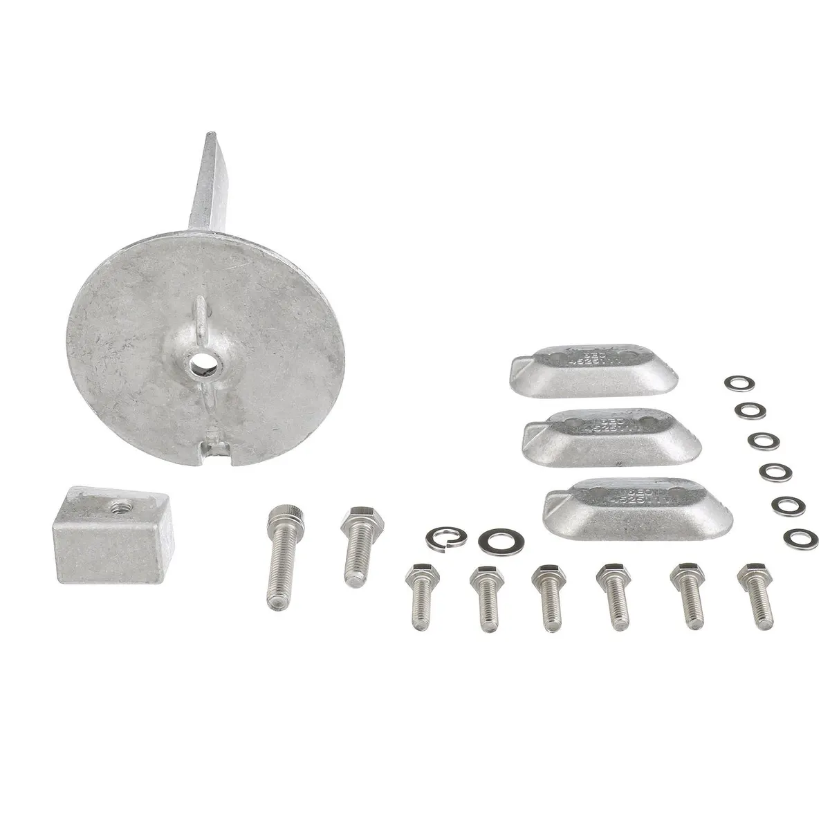 Quicksilver 8M6007993 Aluminum Anode Kit for Yamaha 4T 40-60hp Outboards