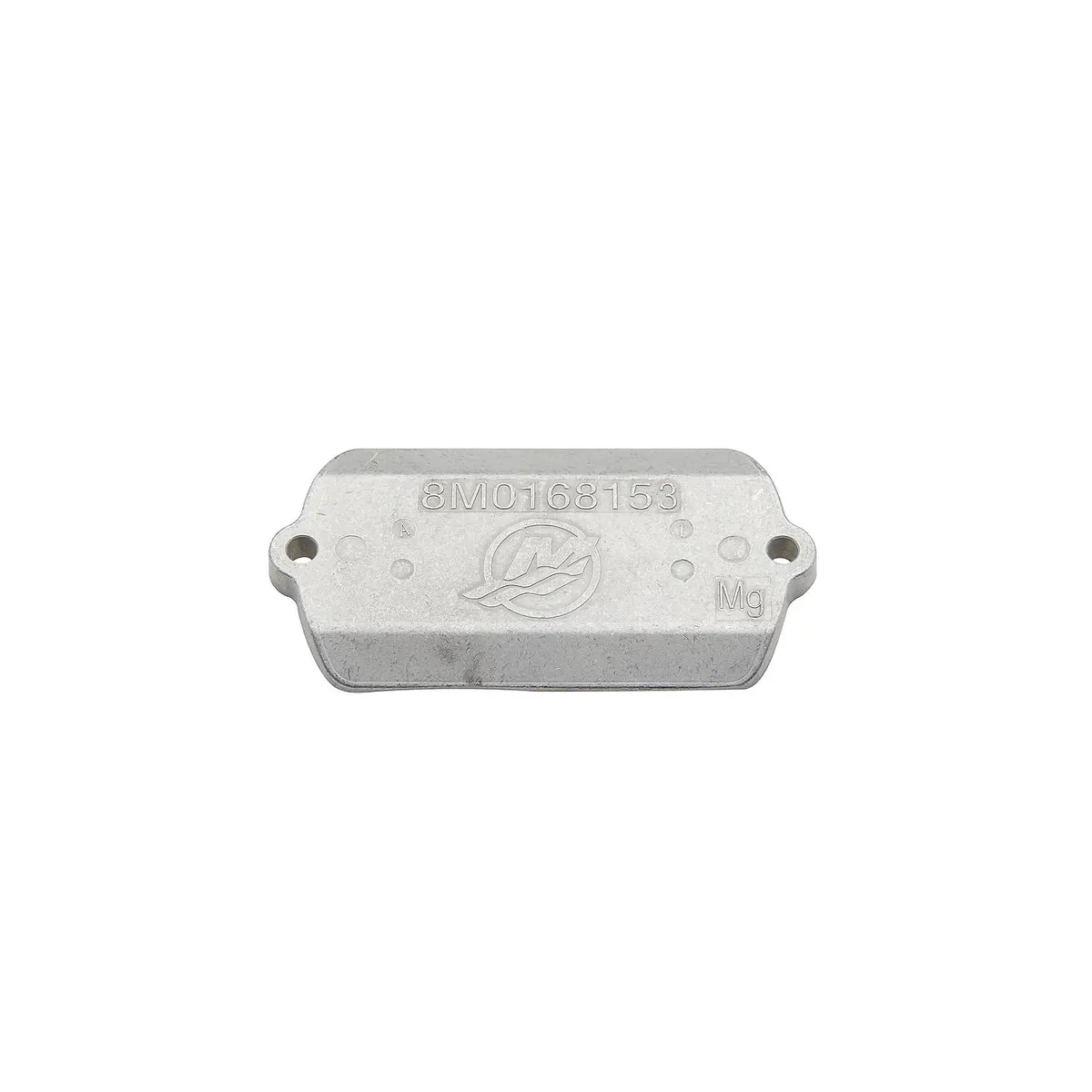 Mercury 8M0179781 Magnesium Transom Bracket Anode for Mercury 7.6L V12 600hp Verado and 500hp SeaPro Outboards