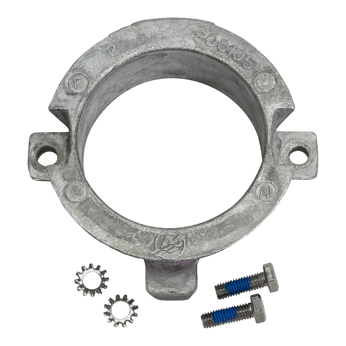 Quicksilver 806105Q1 Aluminum Bearing Carrier Anode for MerCruiser Alpha One Gen II and Vazer Drives