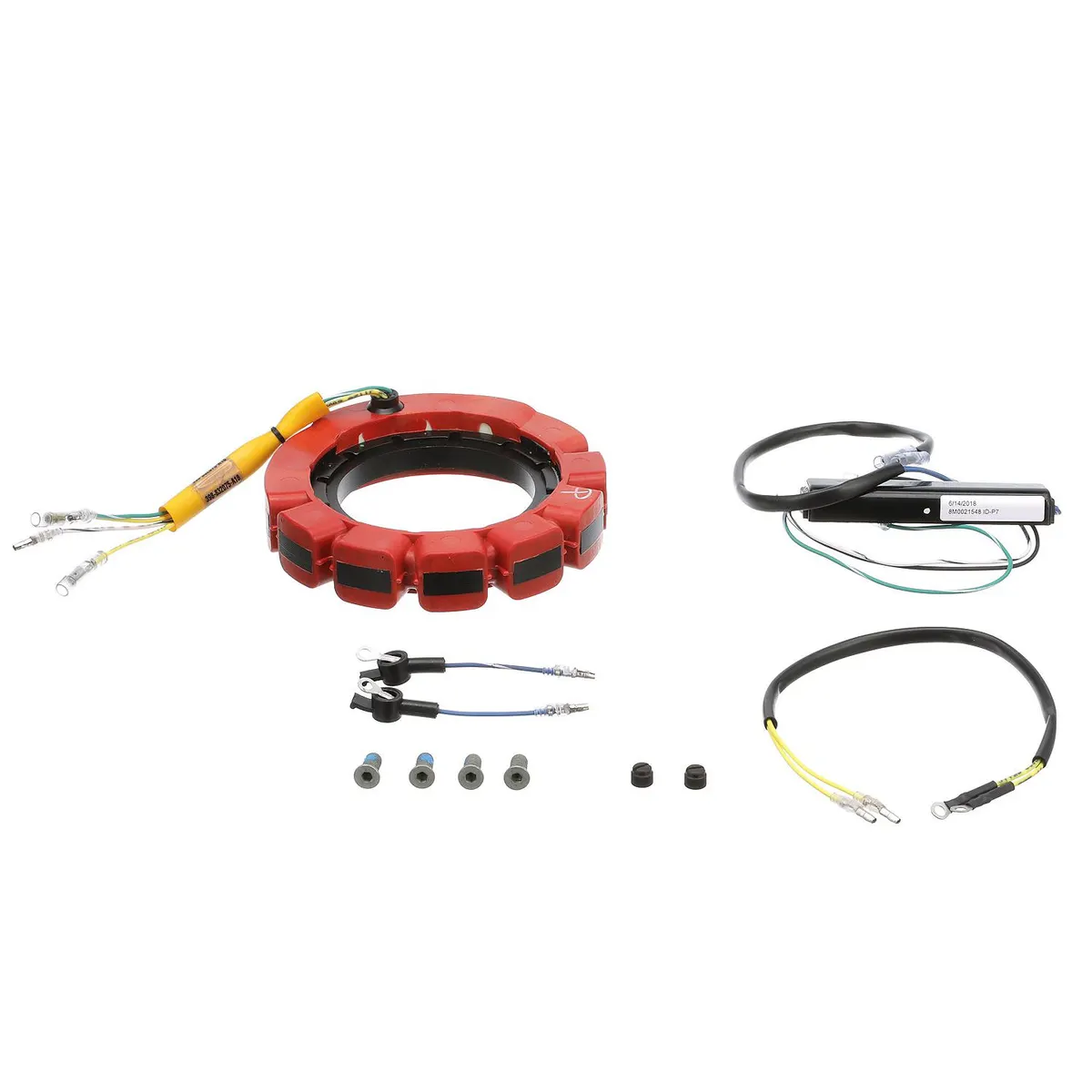 Quicksilver 832075A20 Ignition Stator Assembly for Mercury and Mariner 2-Stroke 45-50hp Outboards