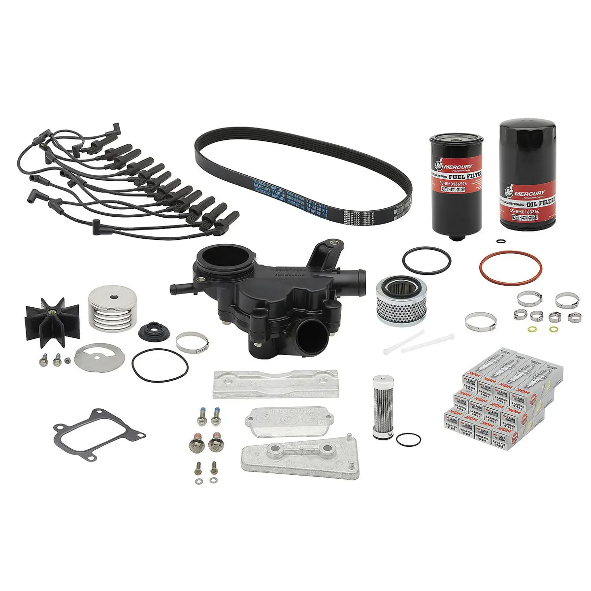Mercury 8M0179988 7.6L V12 500-600hp Verado 1000 Hour Maintenance Kit