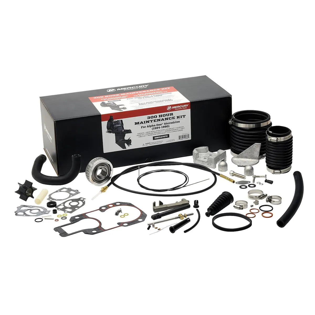Mercury 8M0147072 MerCruiser Alpha One Sterndrive 300 Hour Maintenance Kit