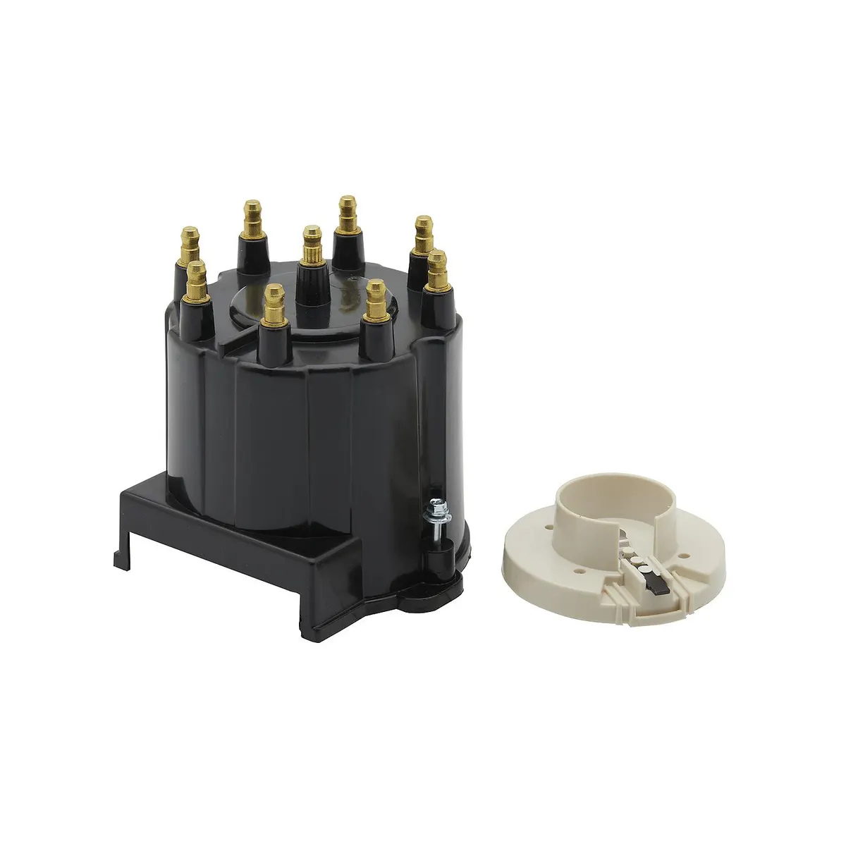 Mercury 808483K2 Distributor Cap and Rotor Kit for Marinized V8 Engines by GM with Delco HEI Ignition Systems