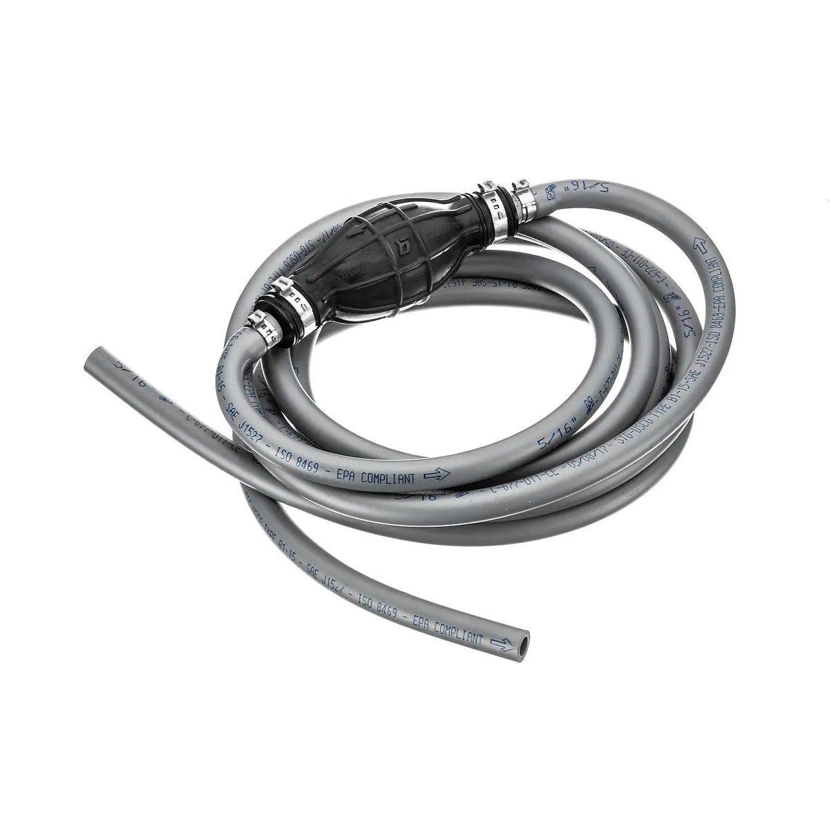 Quicksilver 8M0061887 Fuel Line Assembly, 12 Ft. Long with Primer Bulb