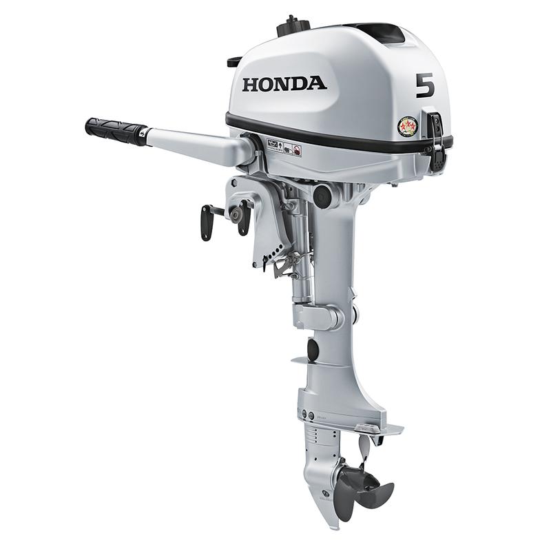 HONDA 5 HP BF5DHLHNA Outboard | 20″ Shaft | Manual Start | Manual Tilt
