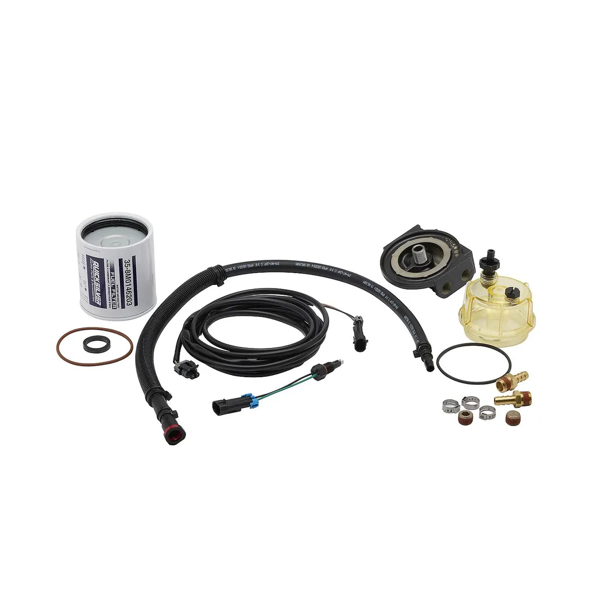Mercury 8M0114618 Water-Separating Fuel Filter Kit for Mercury L6 200-300hp Verado Outboards