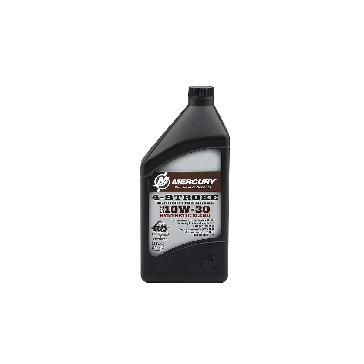 Mercury 10W-30 4-Stroke Synthetic Blend Marine Engine Oil