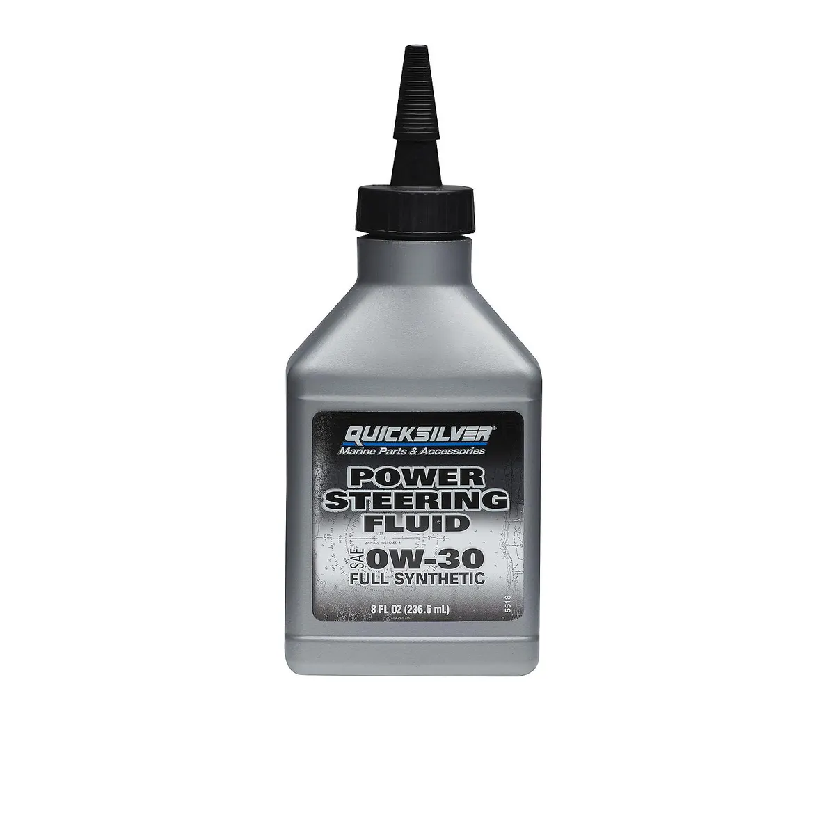 Quicksilver 858076Q01 Synthetic Power Steering Fluid, 8 oz