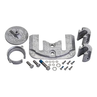 Quicksilver 888758Q02 Aluminum Anode Kit for MerCruiser Bravo One Sterndrives, 1988 & Newer