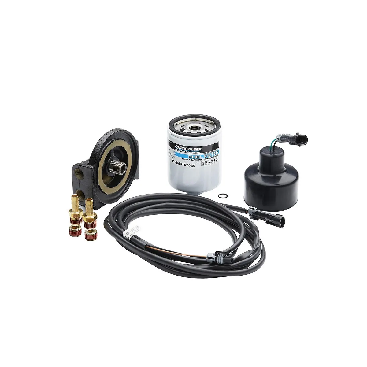 Quicksilver 8M0157708 Water Separating and Sensing Fuel Filter Kit for Select Mercury L6 Verado Outboards
