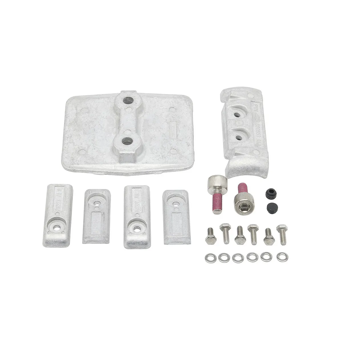 Mercury 8M0205955 Anode Kit for Mercury 4.6L V8 250-300hp and Mercury Racing 250R/300R Verado Outboards