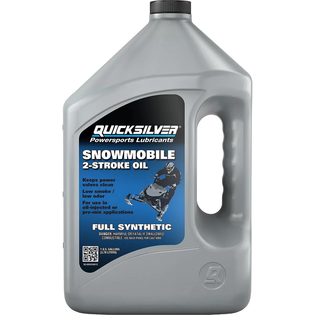 Quicksilver 2-Stroke Full Synthetic Snowmobile Oil