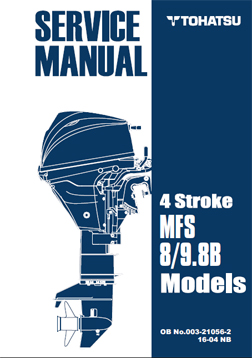 Tohatsu Service Manual – 8/9.8B 4STR Outboards