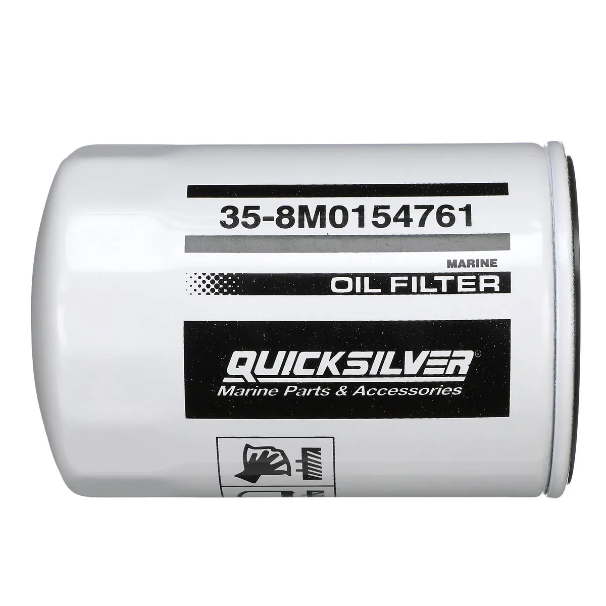 Quicksilver 8M0154761 20 Micron Oil Filter for Various Marine Engines