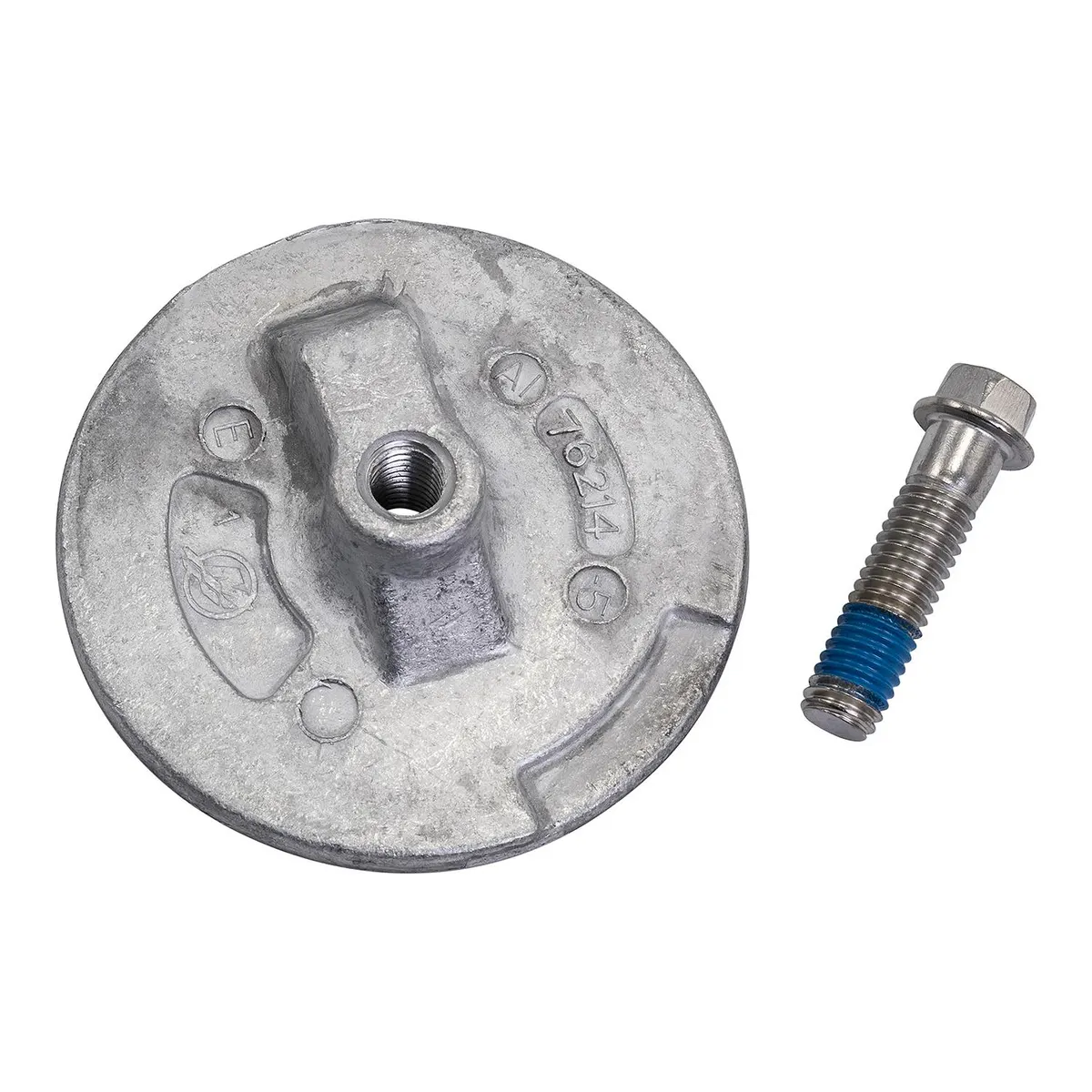Quicksilver 76214Q5 Aluminum Anode Plate for Mercury Mariner Force and MerCruiser Anti-Ventilation Plate