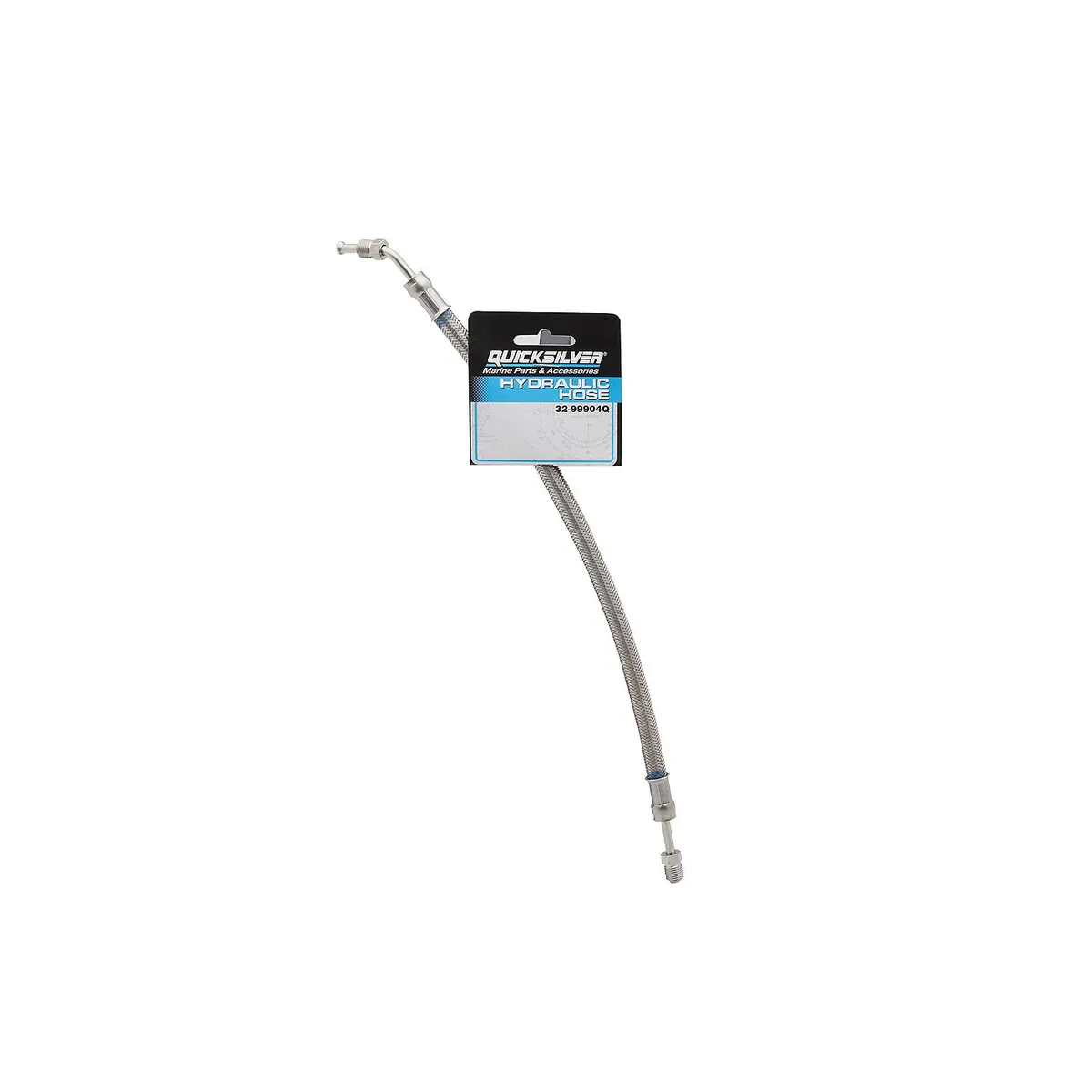 Quicksilver 99904Q Power Trim Cylinder Hydraulic Hose for Select MerCruiser Sterndrives