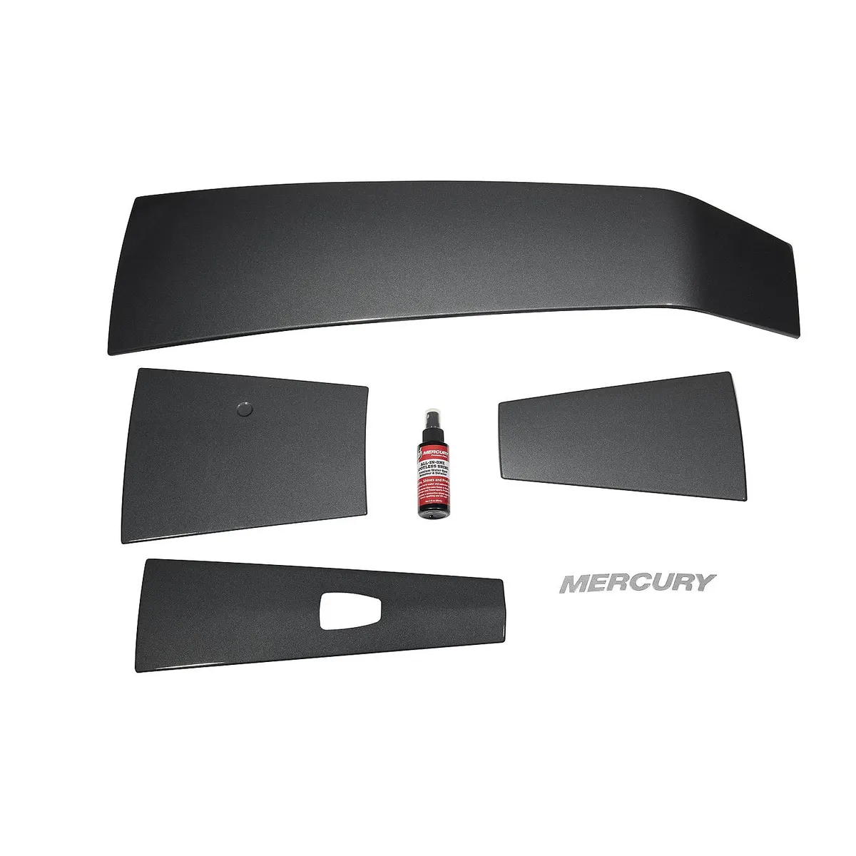 Mercury 8M0142208 Graphite Gray Accent Panel Kit for 4.6L V8 200-300hp FourStroke Outboards