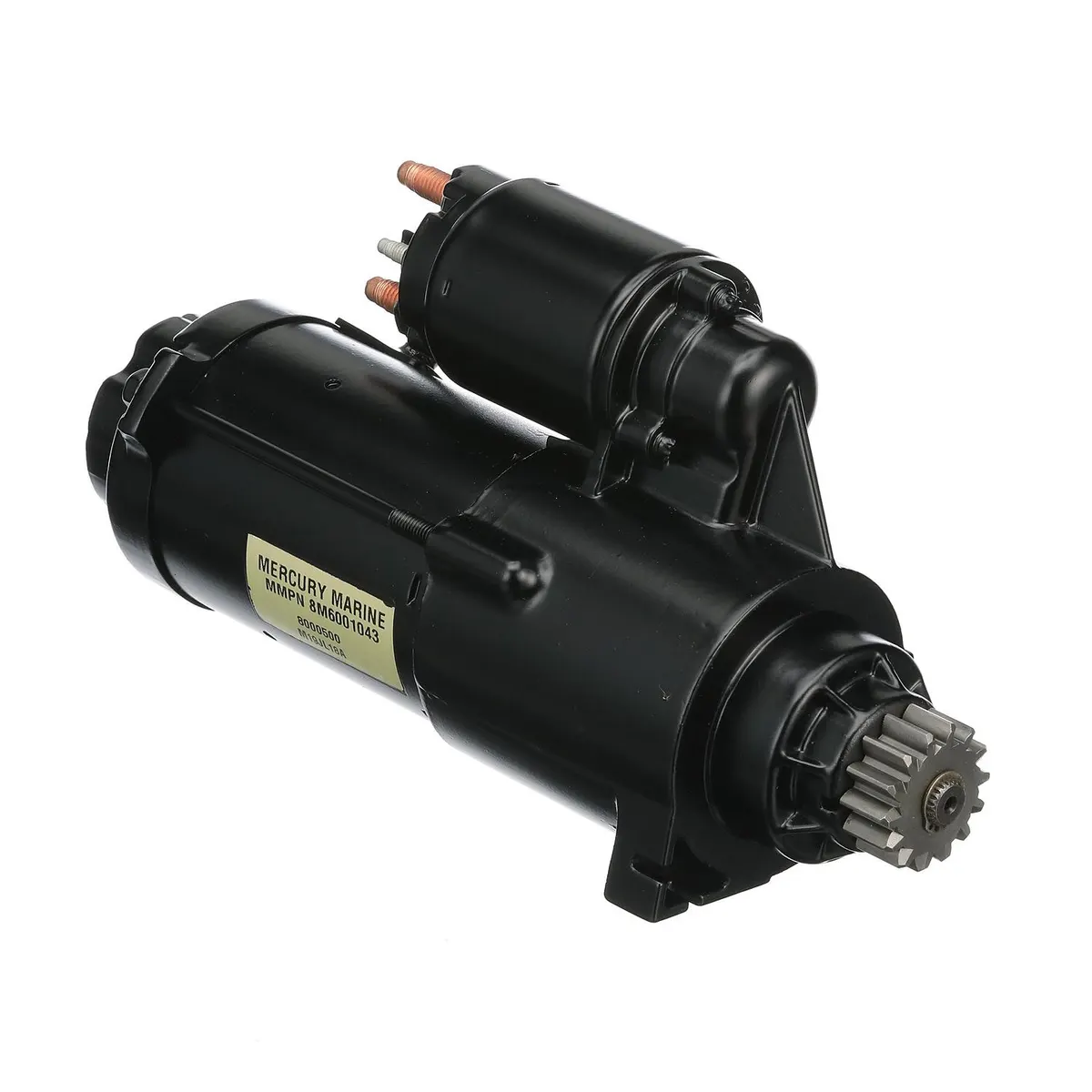 Quicksilver 892339T01 Starter Motor Assembly for Select Mercury and Mariner 2-Cycle, 4-Stroke, EFI, DFI and Verado Outboards