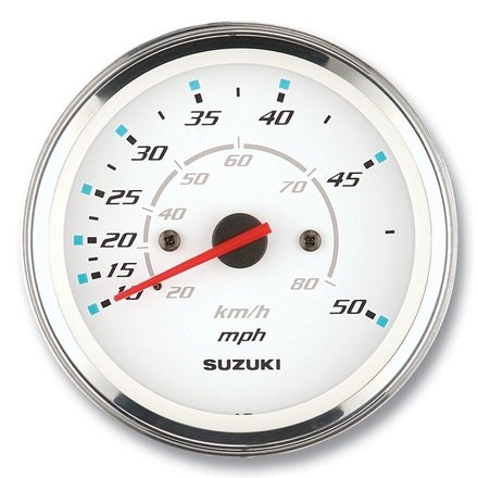 Suzuki 4″ Speedometer 50 MPH 34100-93J33