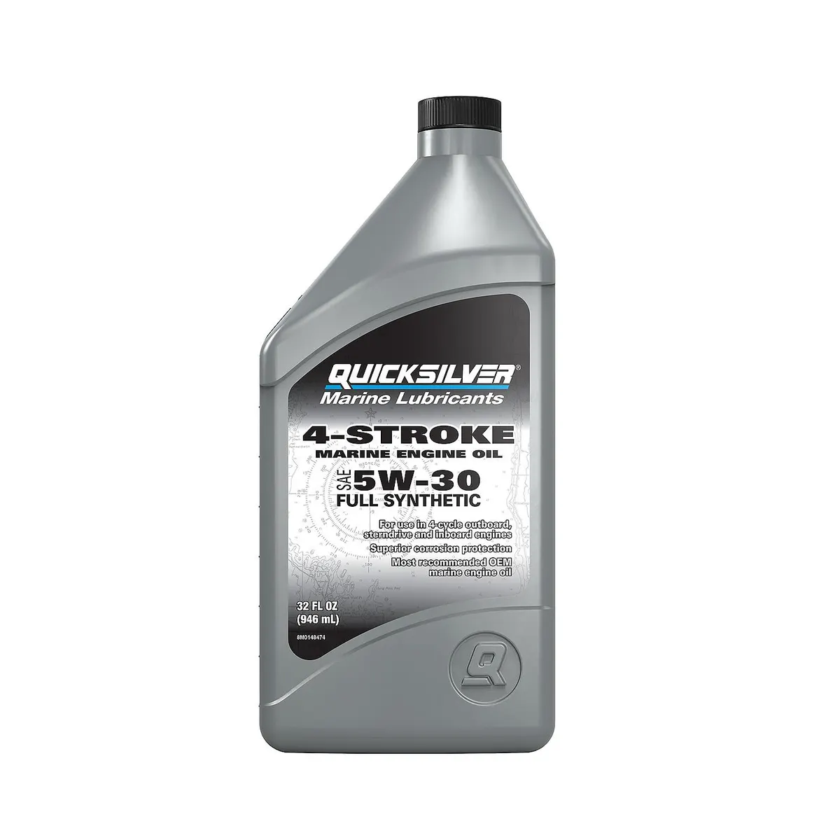 Quicksilver 5W-30 4-Stroke Full Synthetic Marine Engine Oil