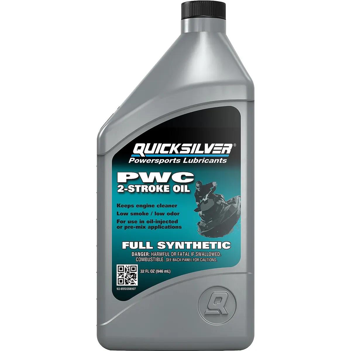 Quicksilver 2-Stroke Full Synthetic PWC and Sport Boat Oil