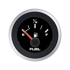 Fuel Level Gauge – Black Face