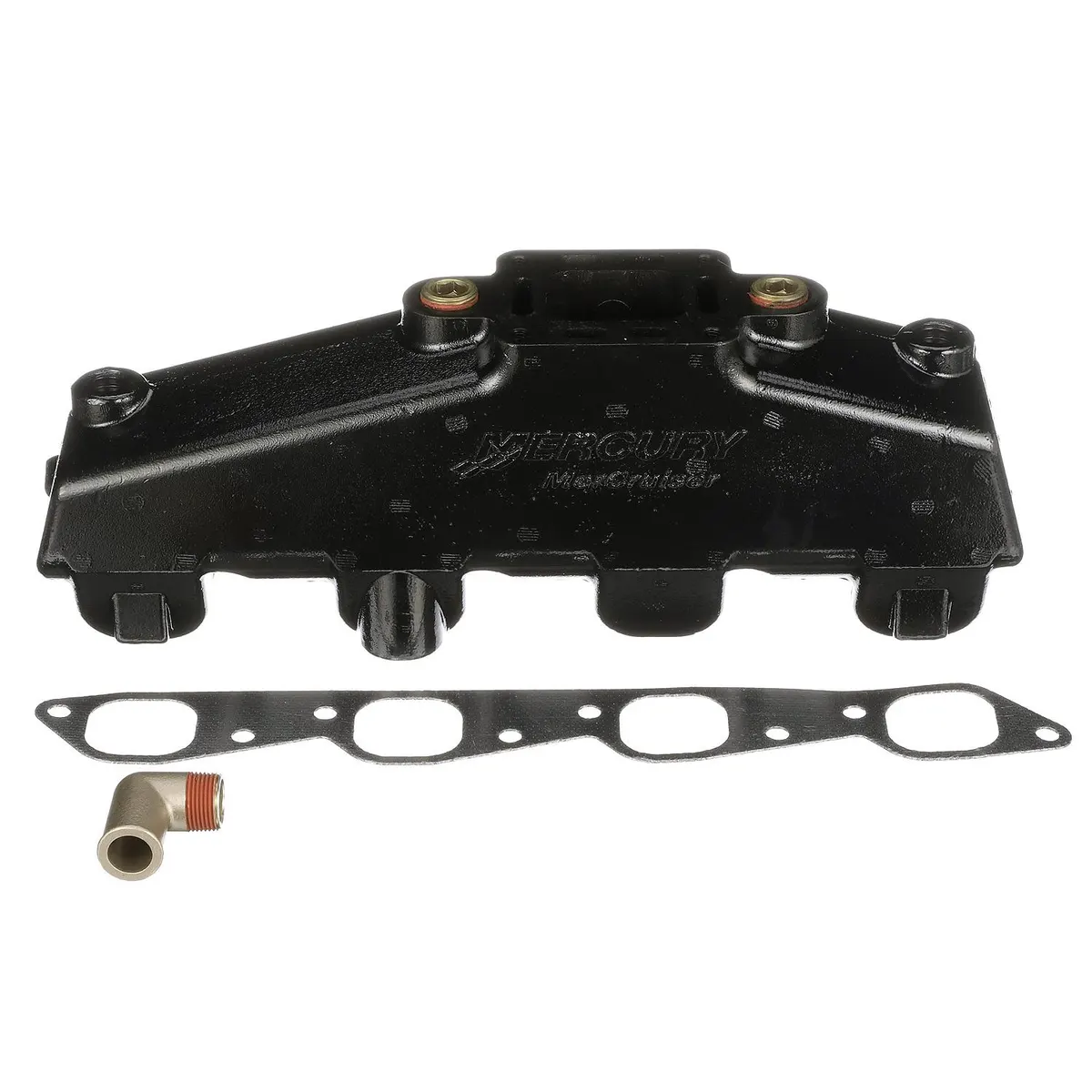 Quicksilver 807078T10 Exhaust Manifold, Port or Starboard, for Select MerCruiser V8 Sterndrive Engines