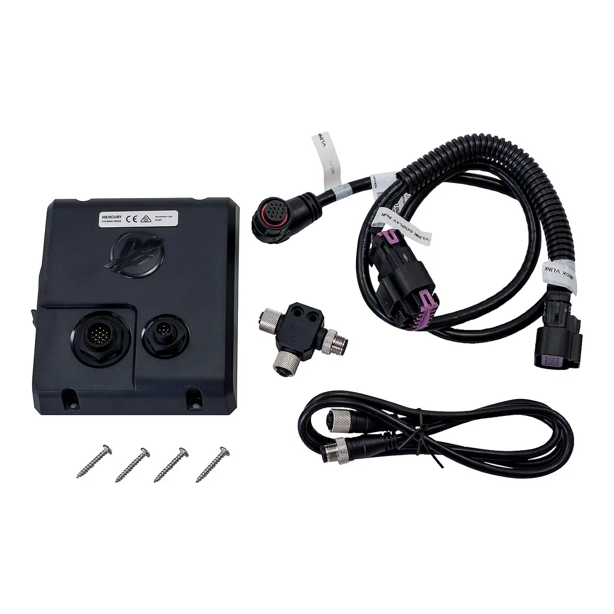 Mercury 8M0110639 VesselView Link, Connects Your Single Engine Mercury Outboard or MerCruiser Engine with VesselView & Compatible Lowrance or Simrad Displays