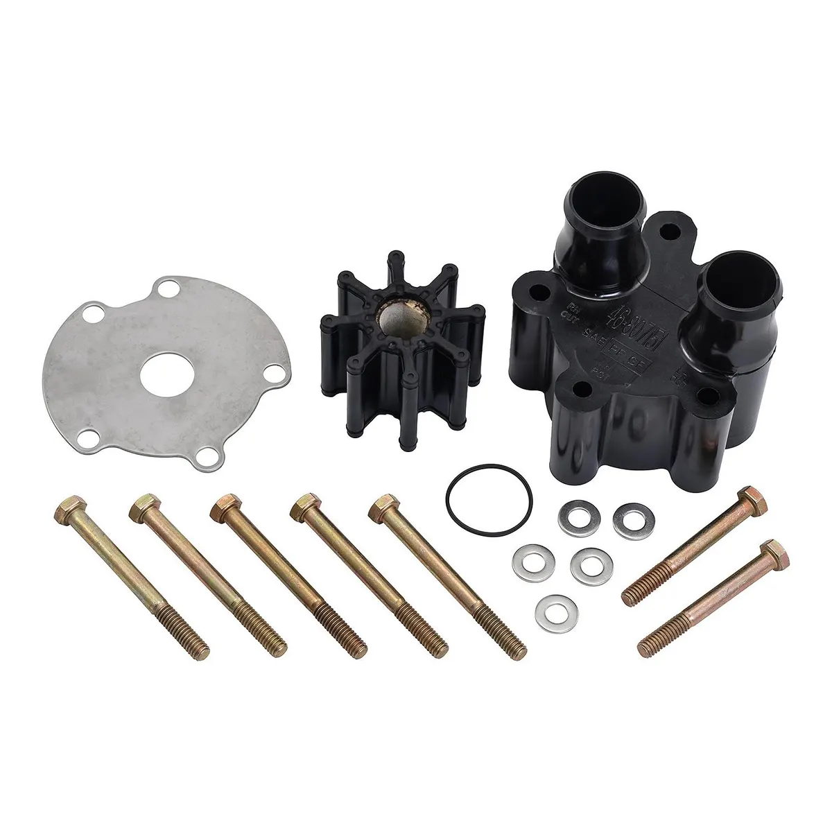 Quicksilver 807151A14 Sea Water Pump Body Kit for MerCruiser Engines with 1-Piece Engine Mounted Sea Water Pumps