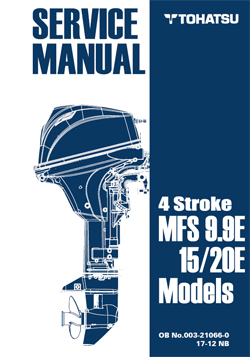 Tohatsu Service Manual – 9.9/15/20E 4STR Outboards