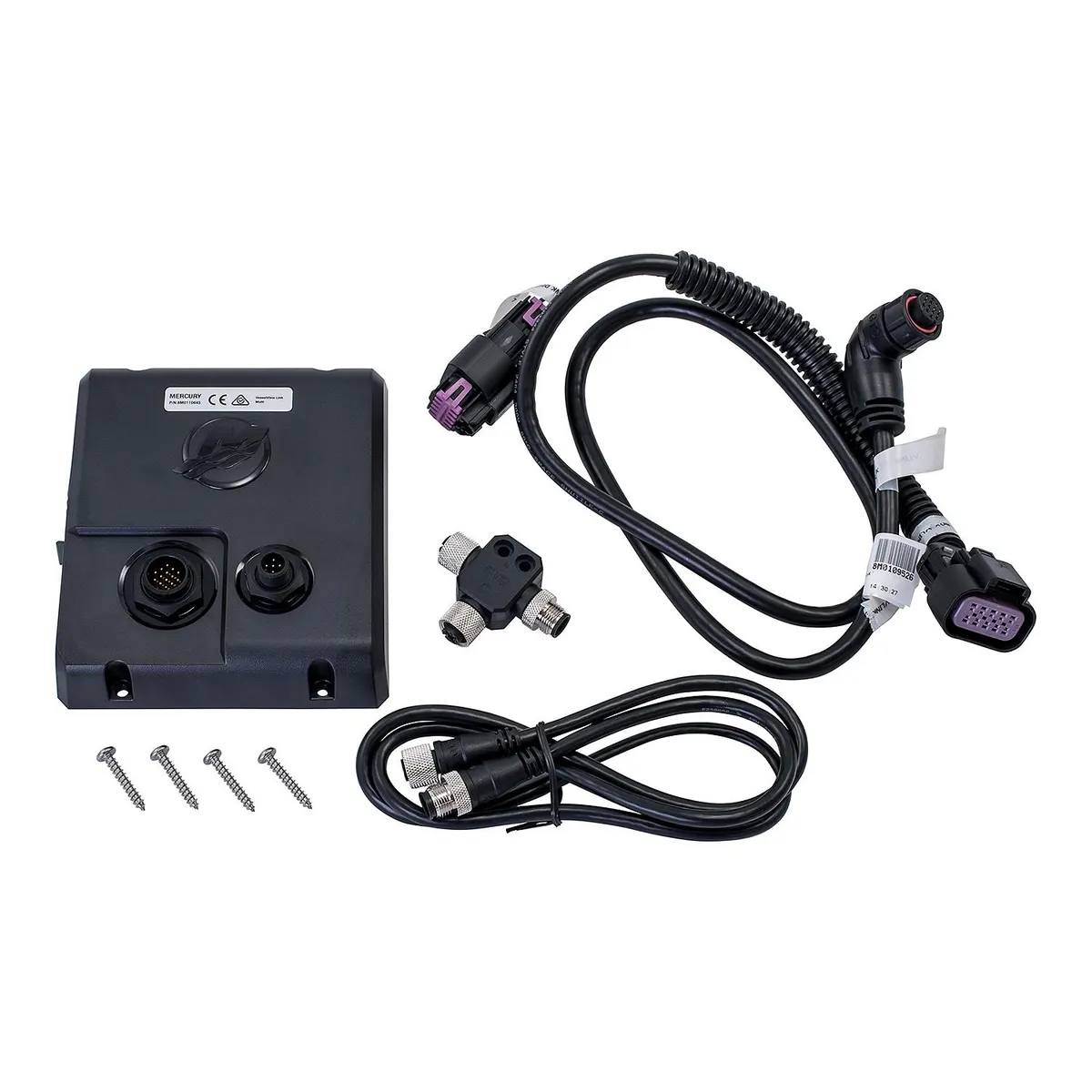 Mercury 8M0110641 VesselView Link, Connects Multiple Mercury Outboards or MerCruiser Engines with VesselView & Compatible Lowrance or Simrad Displays