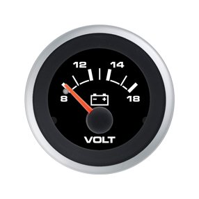 Voltage Meter – Black Face