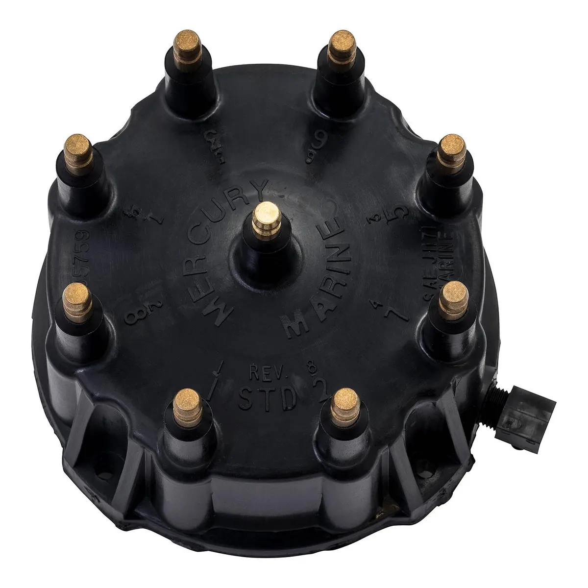 Quicksilver 805759Q01 Distributor Cap for Marinized V8 Engines by GM with Thunderbolt IV and V HEI Ignition Systems