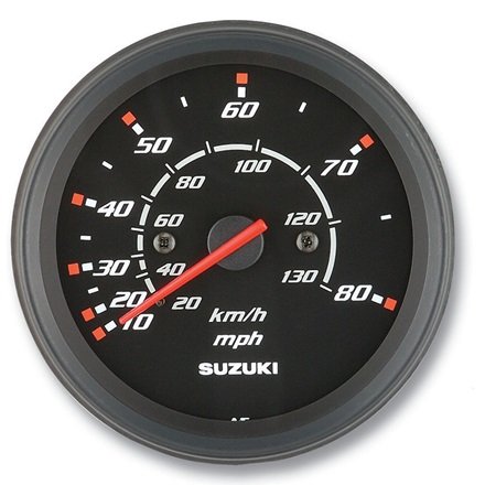 Suzuki 4″ Speedometer 80 MPH 34100-93J02