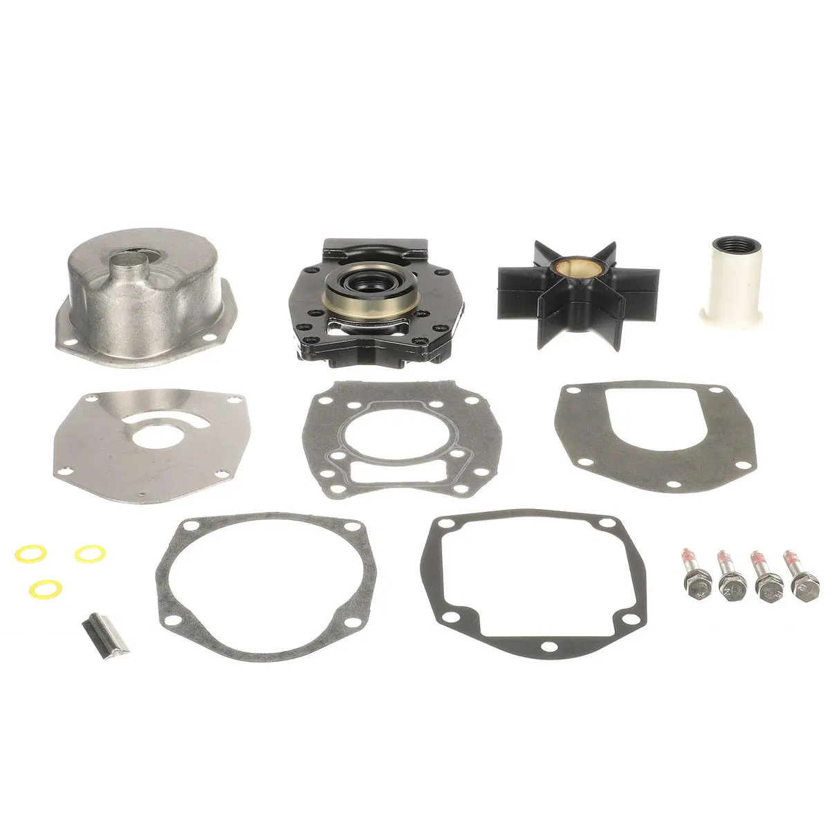 Quicksilver 8M0113801 Water Pump Repair Kit for Select Mercury and Mariner 30-60hp 4-Stroke Outboards