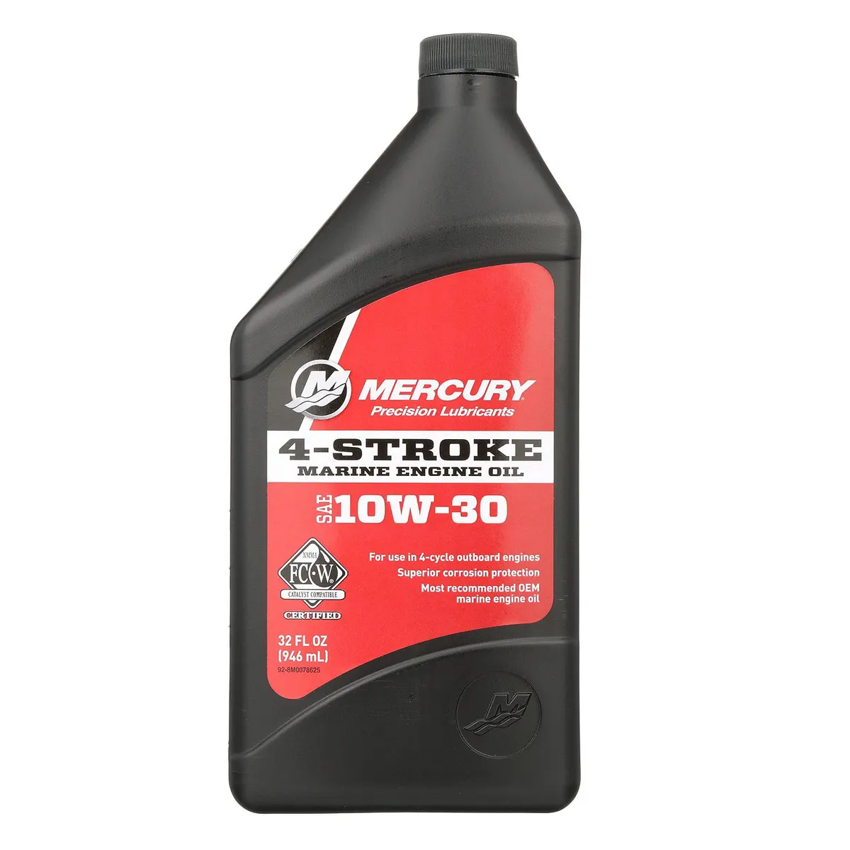 Mercury 10W-30 4-Stroke Mineral Marine Engine Oil