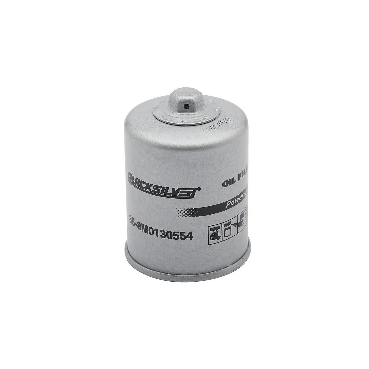 Quicksilver 8M0130554 Oil Filter for Polaris, Victory, and Indian ATVs, UTVs, and Motorcycles