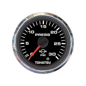 Water Pressure (30PSI) Gauge Kit – Black Face