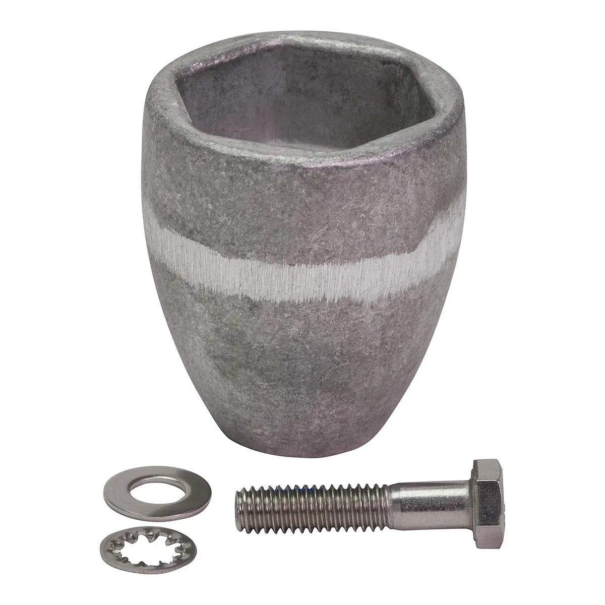 Quicksilver 865182Q01 Aluminum Anode Kit, Prop Nut on Bravo III Drives