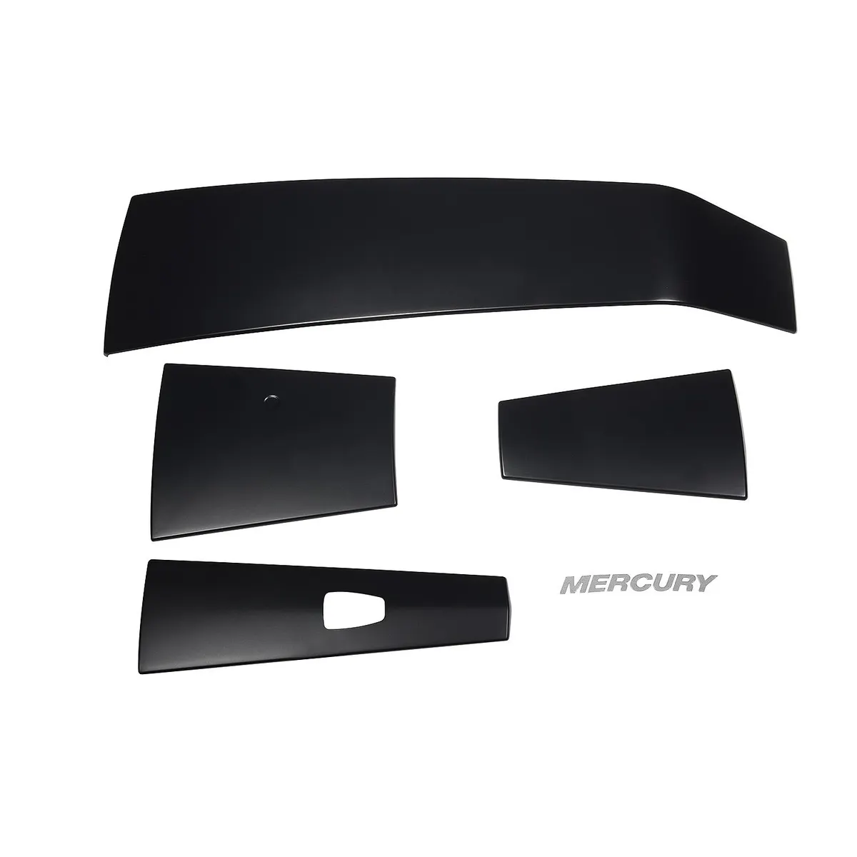 Mercury 8M0142209 Pro Black Accent Panel Kit for 4.6L V8 200-300hp FourStroke Outboards