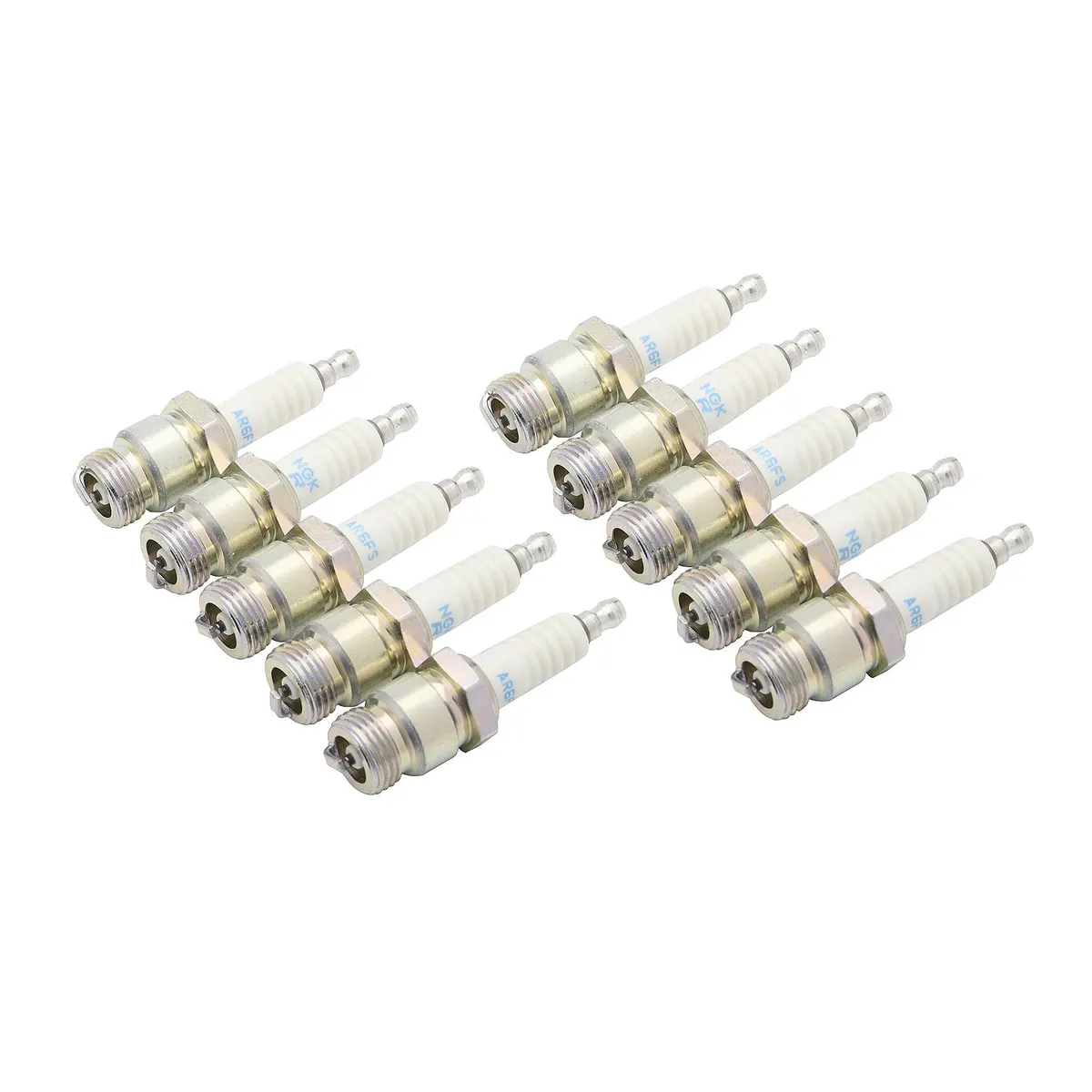 Quicksilver 813425 Spark Plugs NGK-AR6FS, Qty 10