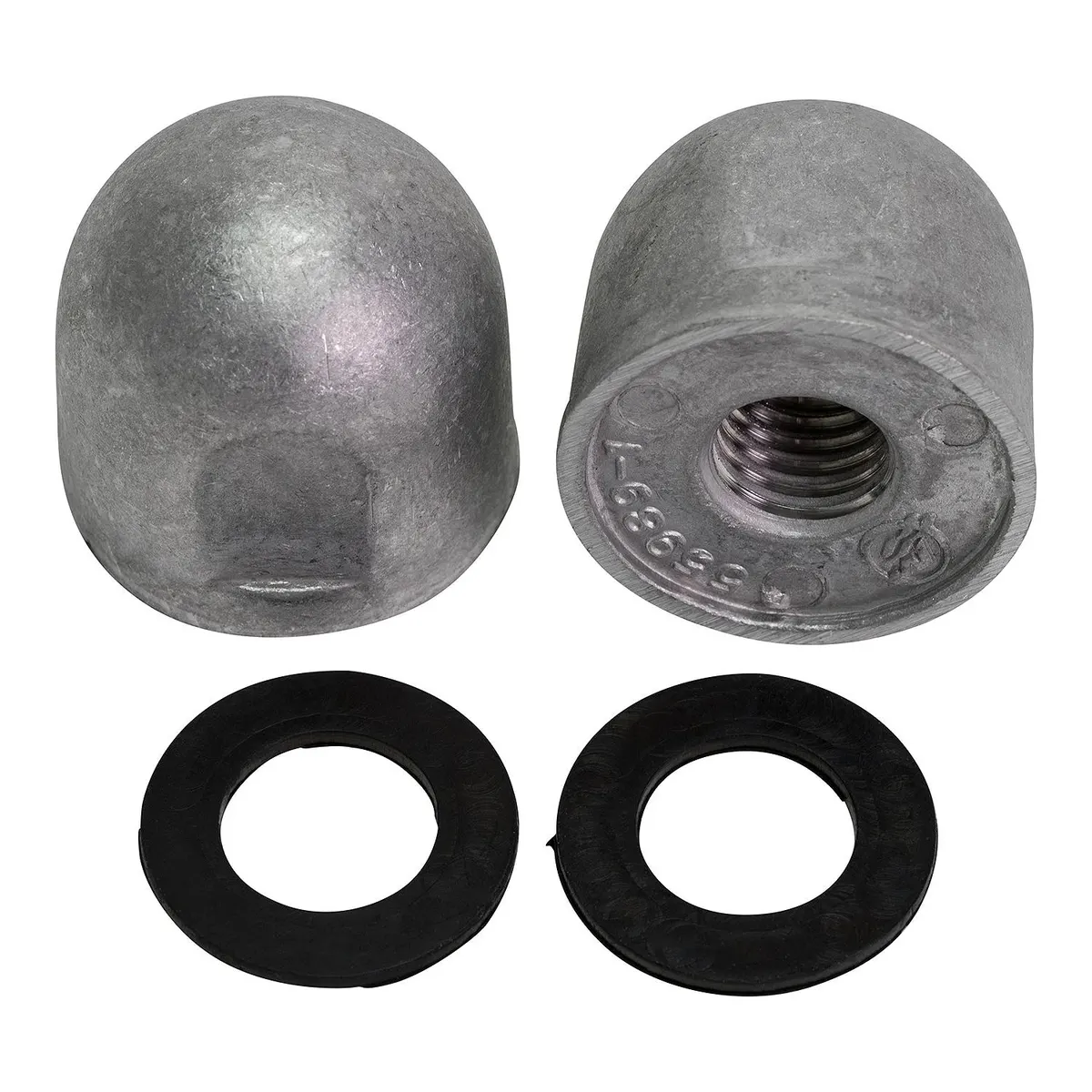 Quicksilver 55989Q9 Aluminum Anodes for MerCruiser Transom Plate Nuts