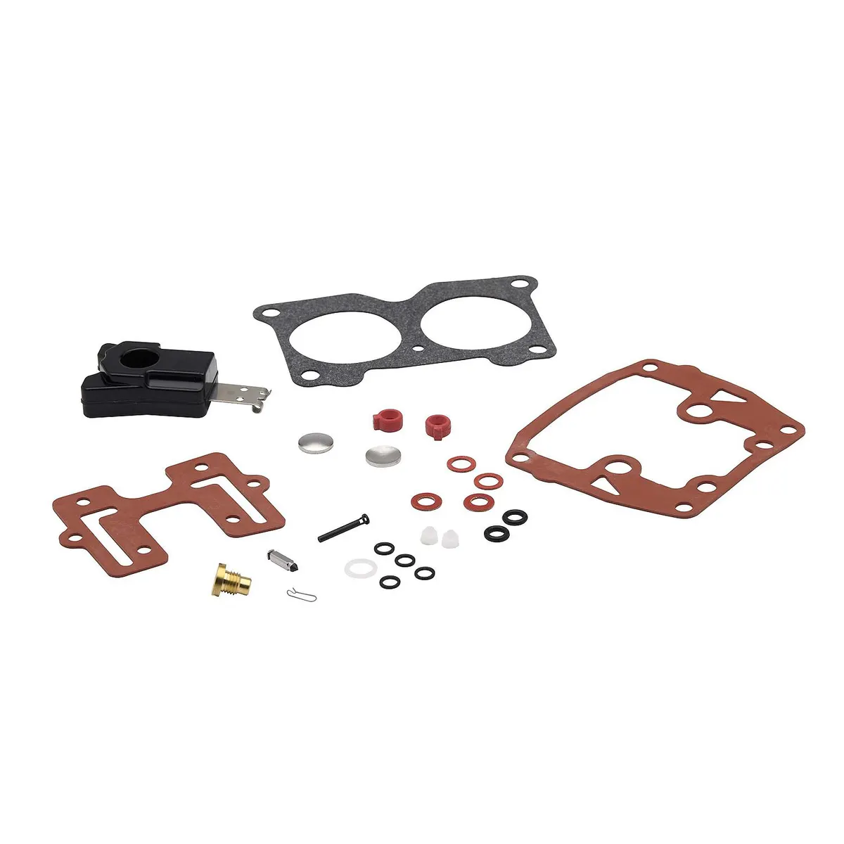Quicksilver 8M6013877 Carb Repair Kit for Select Johnson and Evinrude V6/V8 Crossflow Outboards