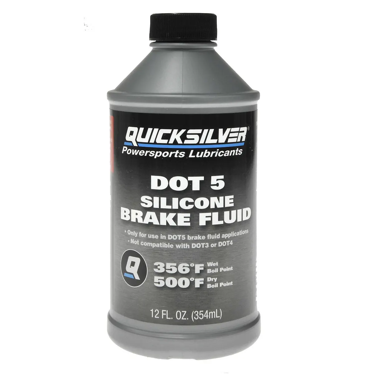 Quicksilver 8M0128419 DOT 5 Brake Fluid, 12oz