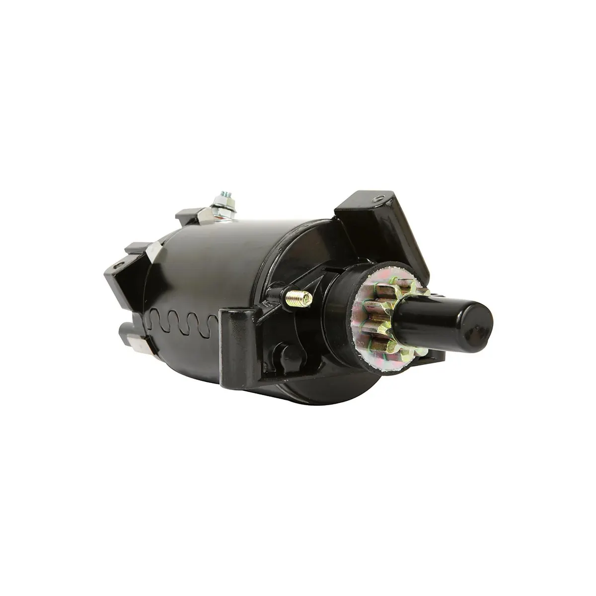 Quicksilver 8M6007324 Engine Starter, 12-Volt for Select Evinrude Johnson 25-35hp Outboards, 1998-2000