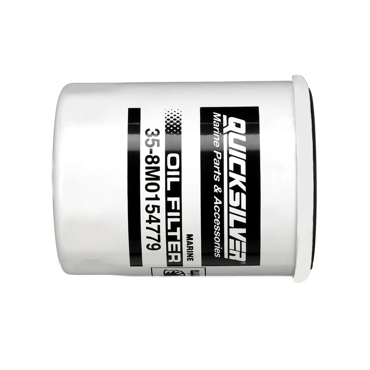 Quicksilver 8M0154779 20 Micron Oil Filter for Select Honda 75-250hp Outboards